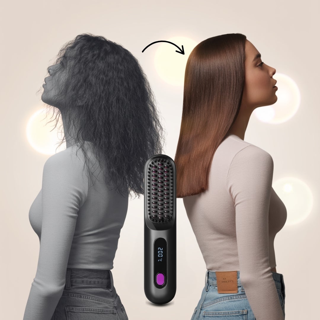 Pure Hair Straightener Brush