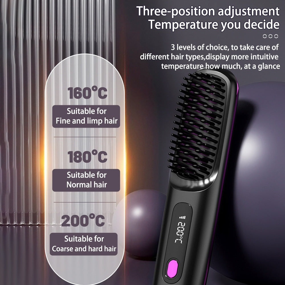 Pure Hair Straightener Brush