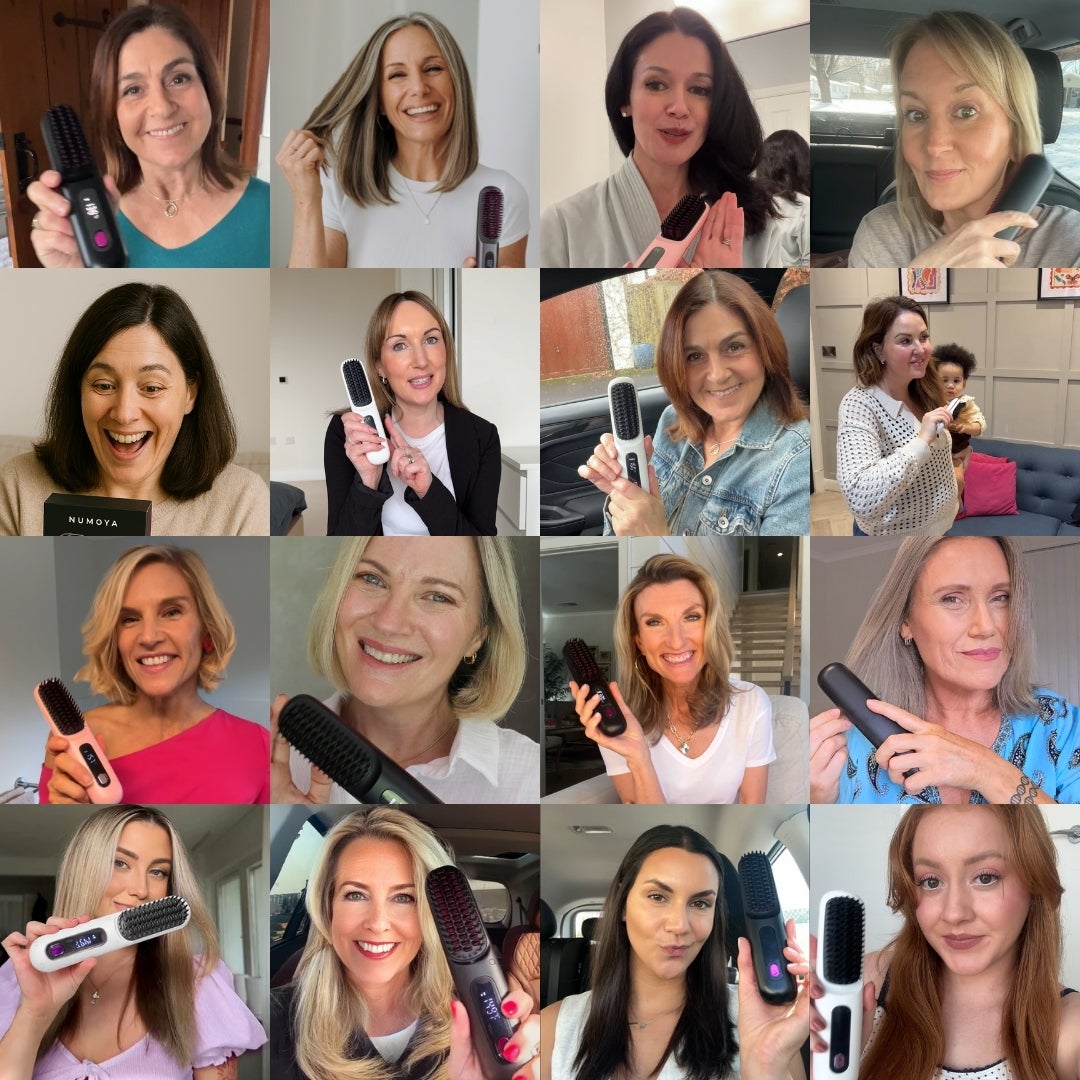 Pure Hair Straightener Brush